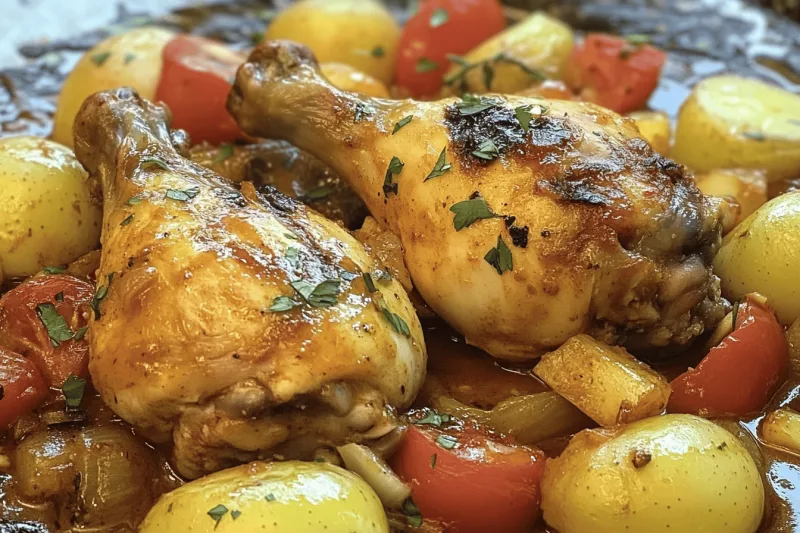 Pollo A La Portuguesa