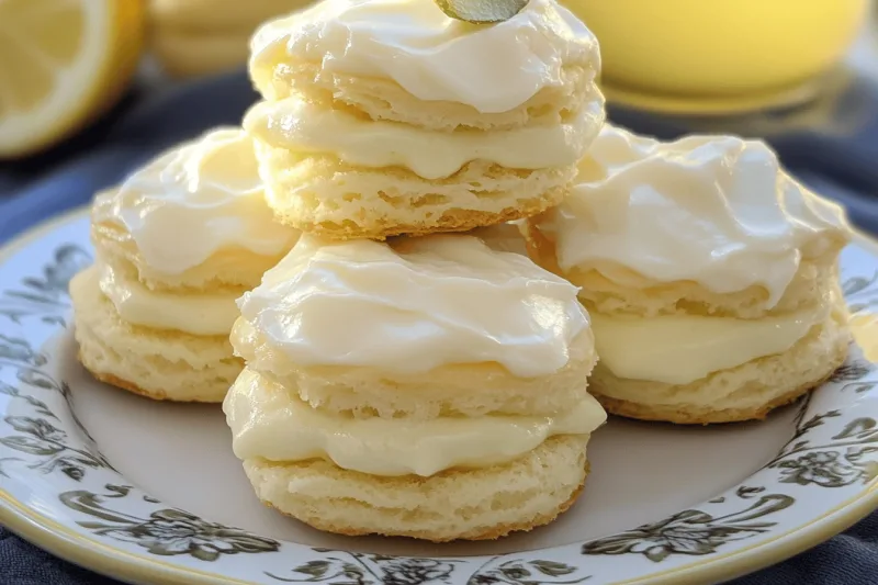 Scones De Crema Y Limón