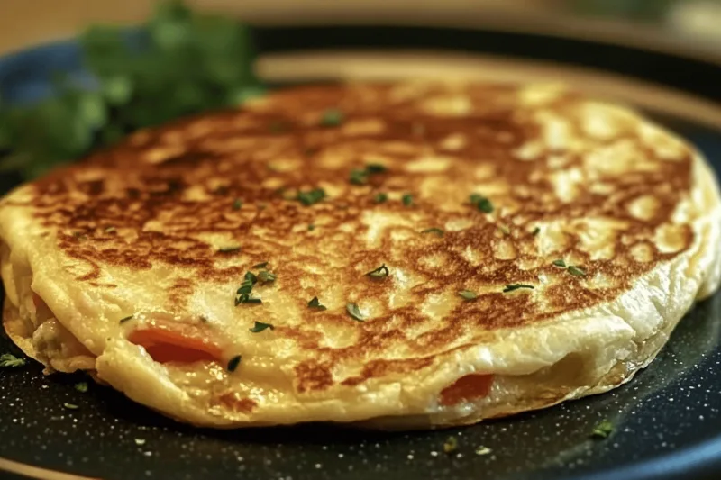 Tortilla De Zanahoria Y Queso
