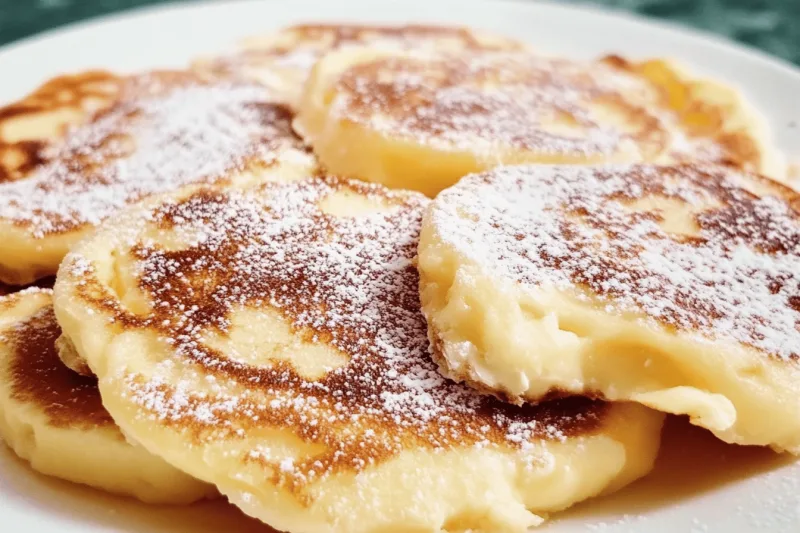 Tortitas De Manzana Y Yogur Fáciles