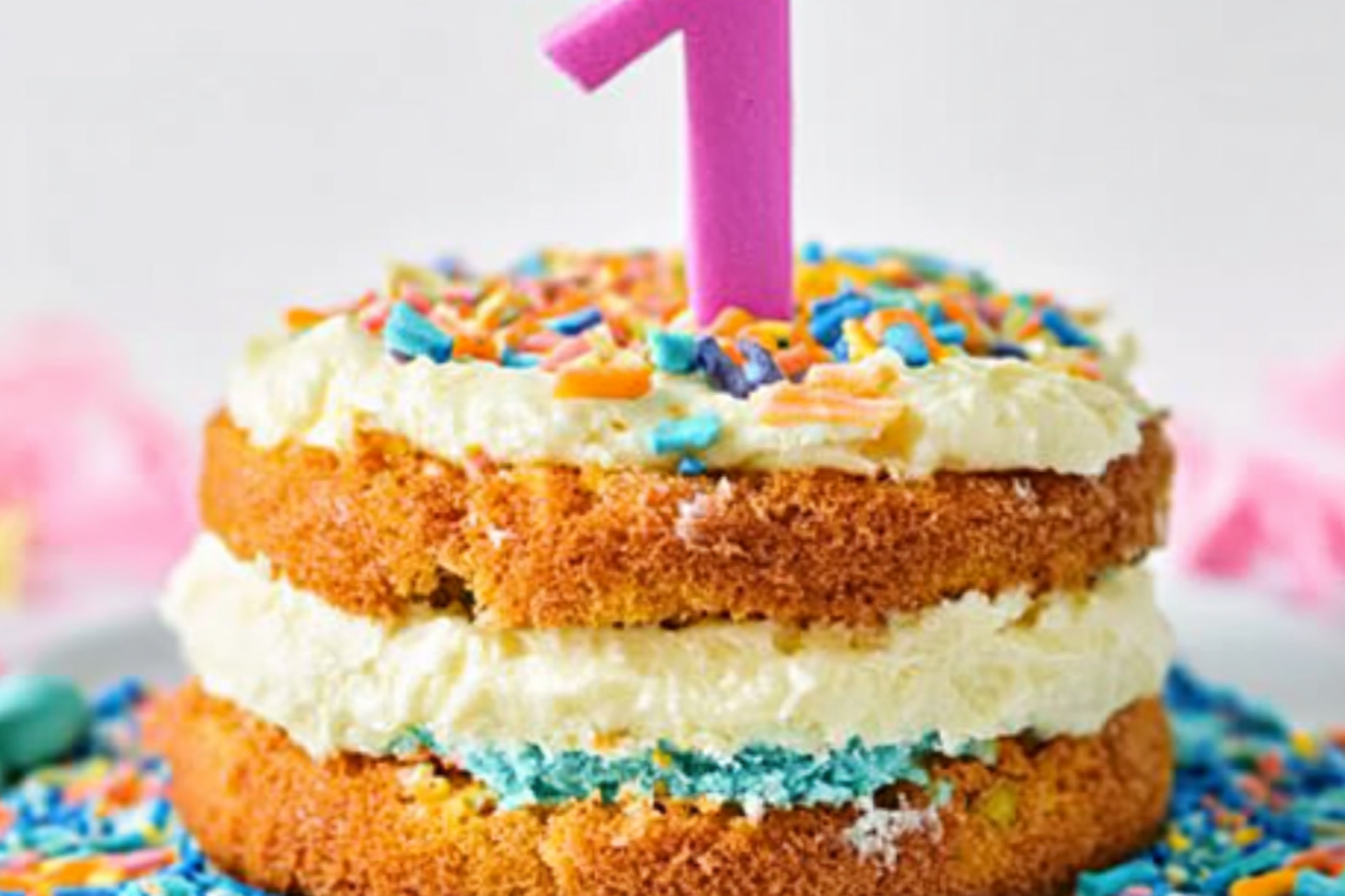 3-Ingredient Dog Cake