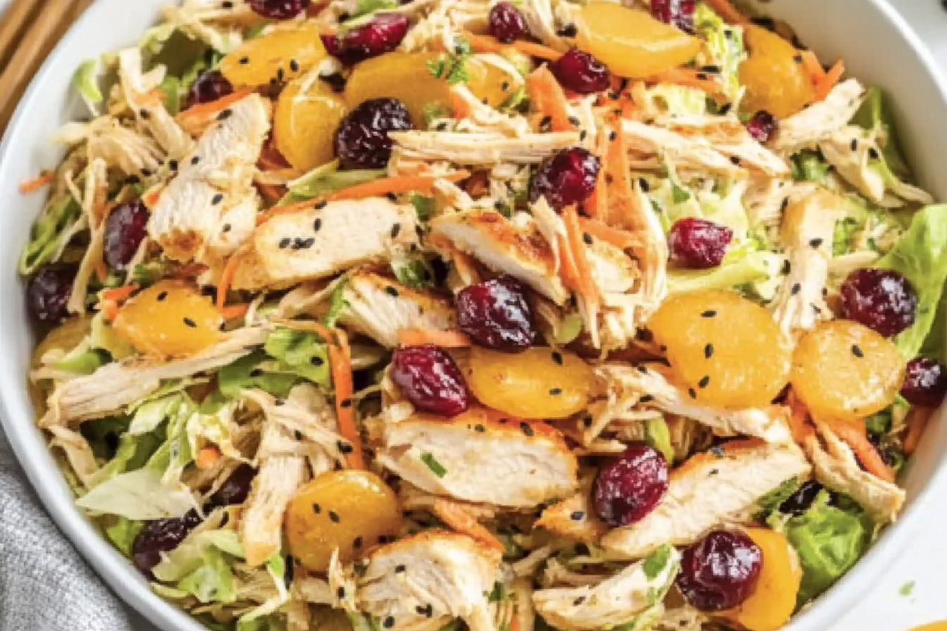 Asian Chicken Cranberry Salad