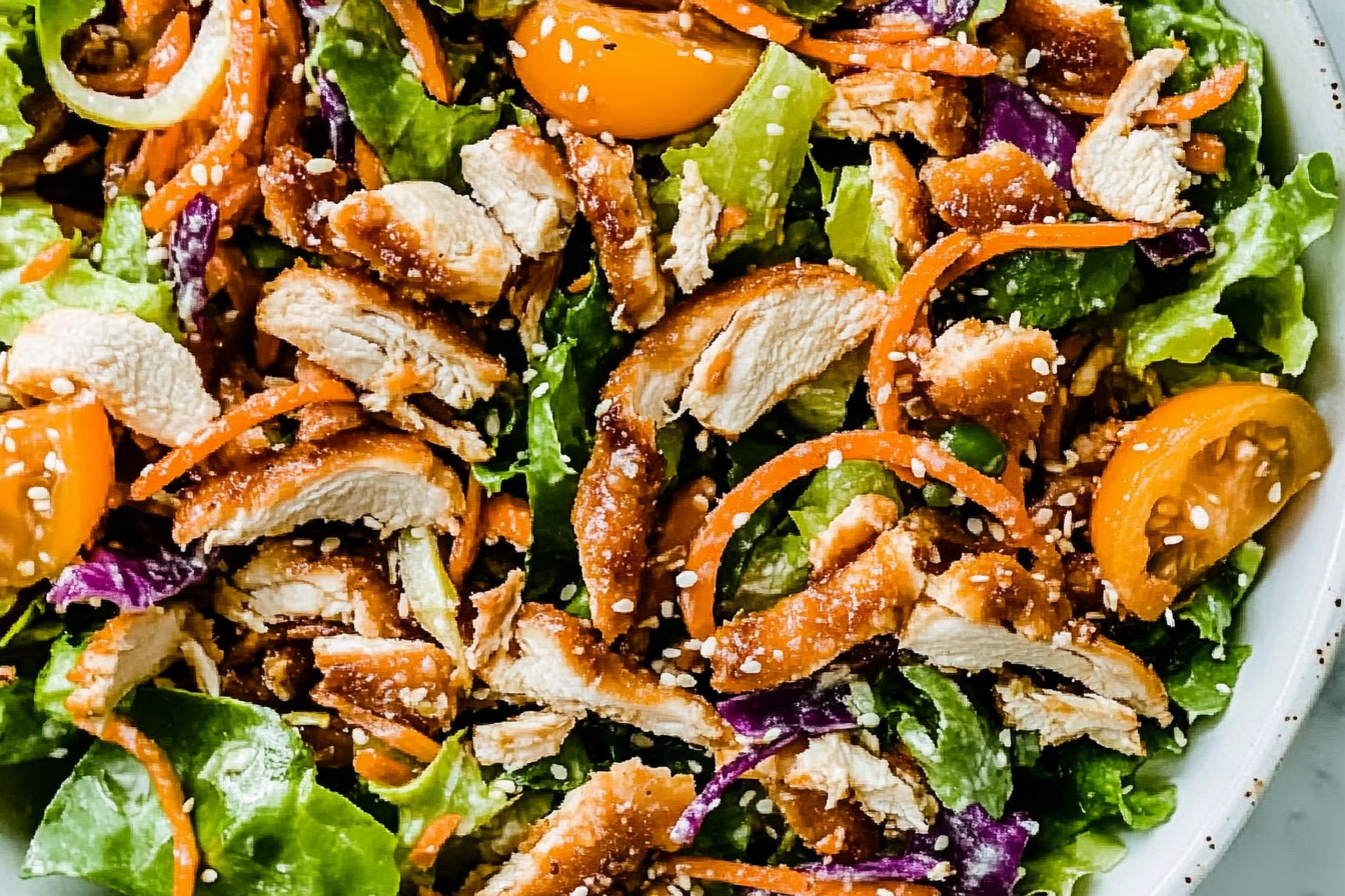 Asian Sesame Chicken Salad