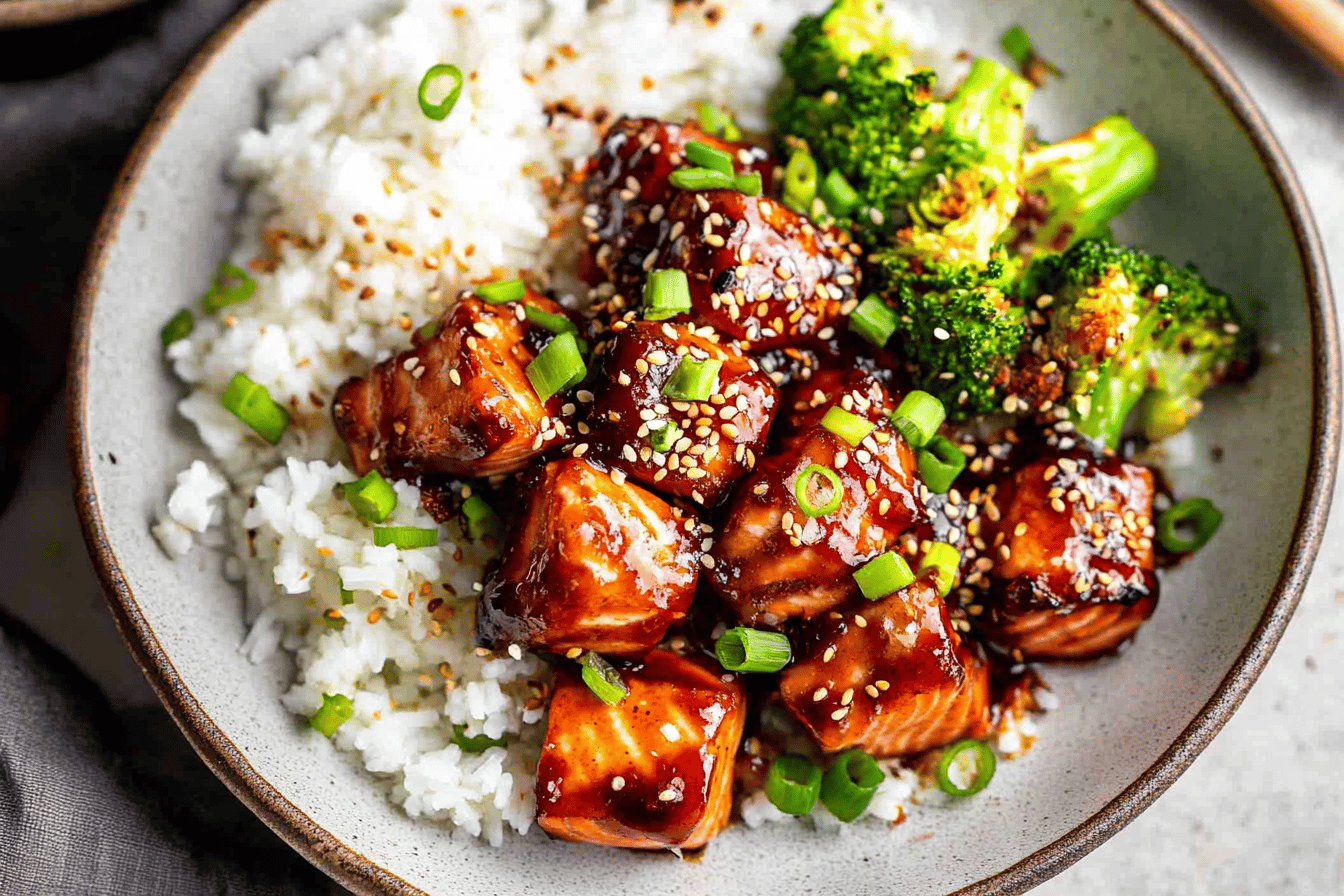 Baked Teriyaki Salmon