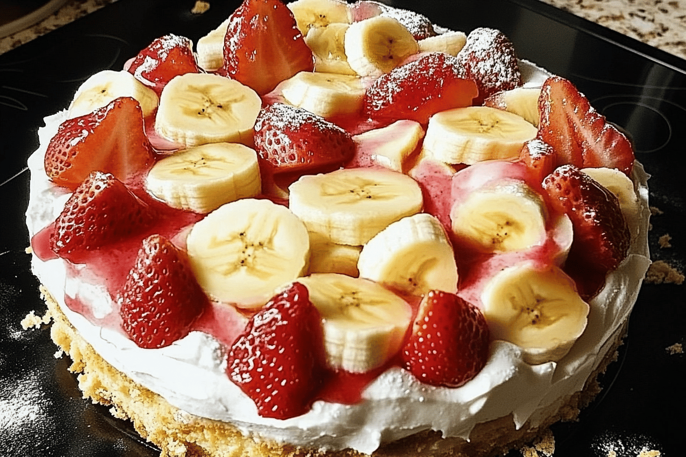 Banana Strawberry Cheesecake Fantasy
