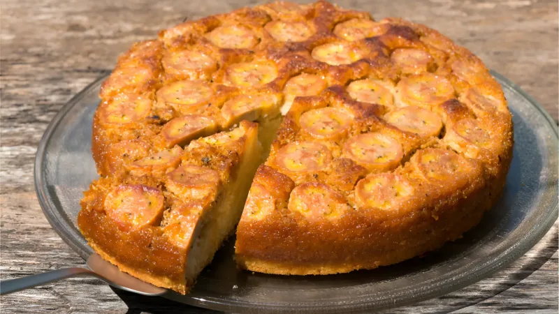 Banana Upside Down Cake