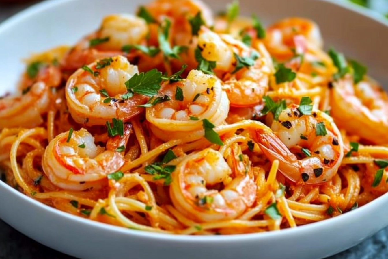 Bang Bang Shrimp Pasta