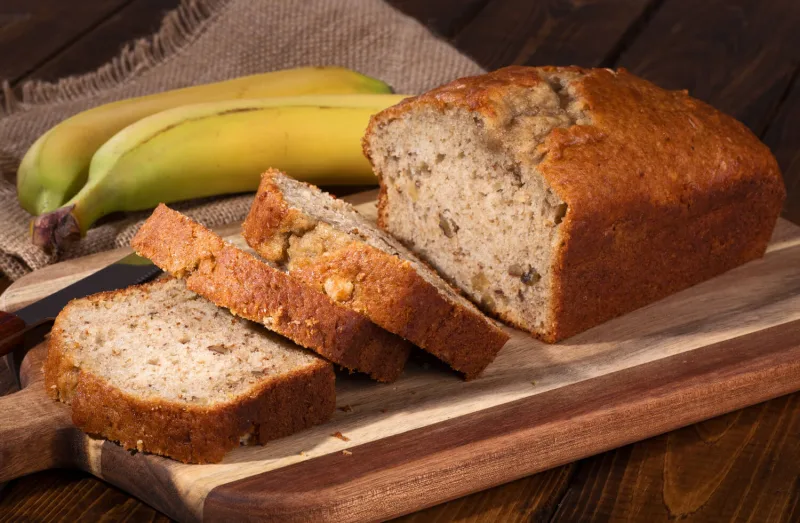 Can you make banana bread without baking soda?