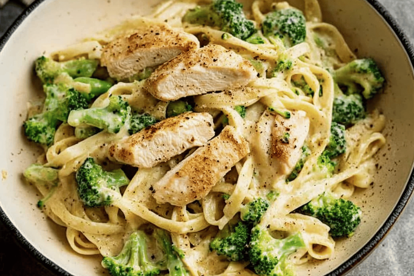 Chicken & Broccoli Alfredo