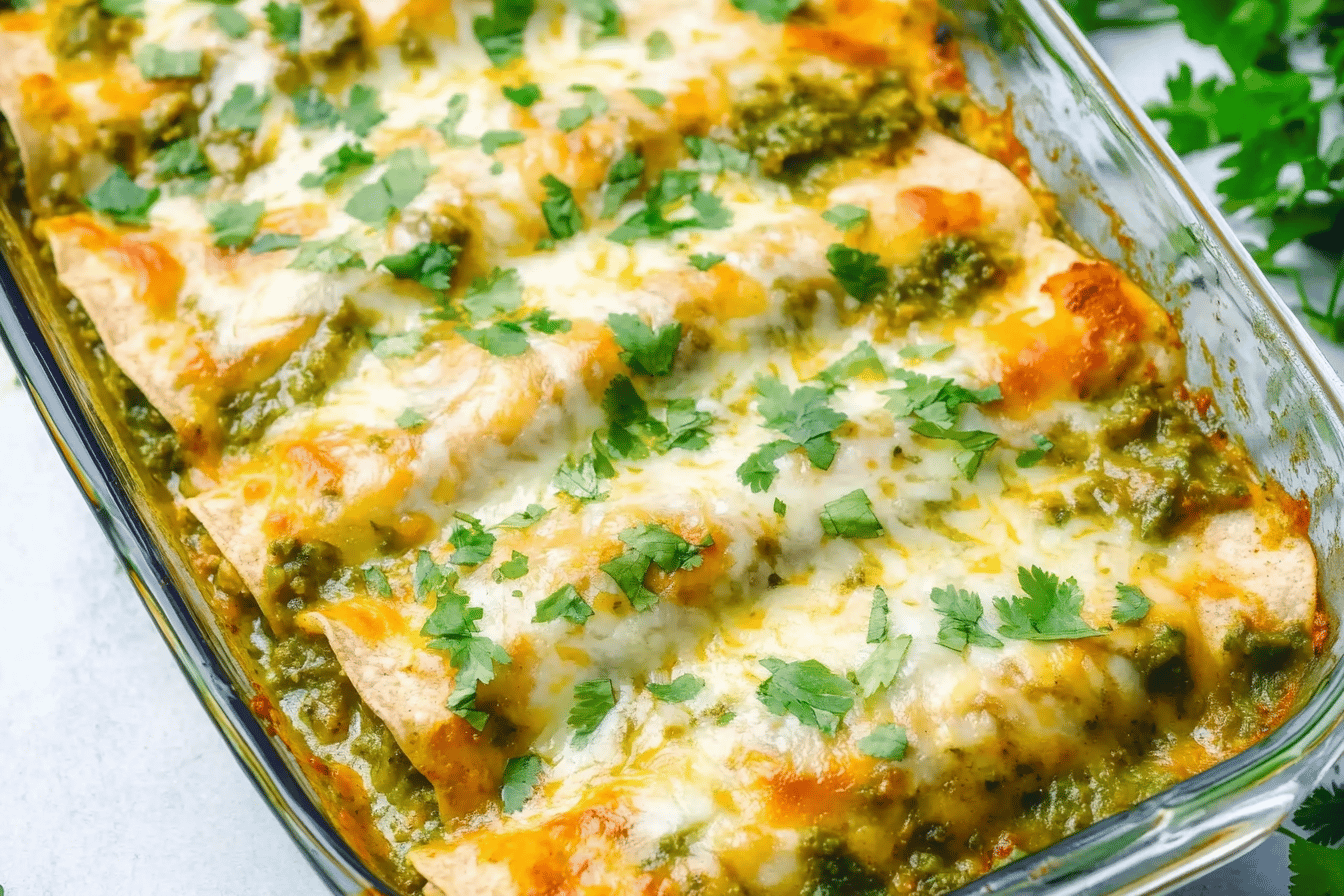 Chicken Enchiladas Verde