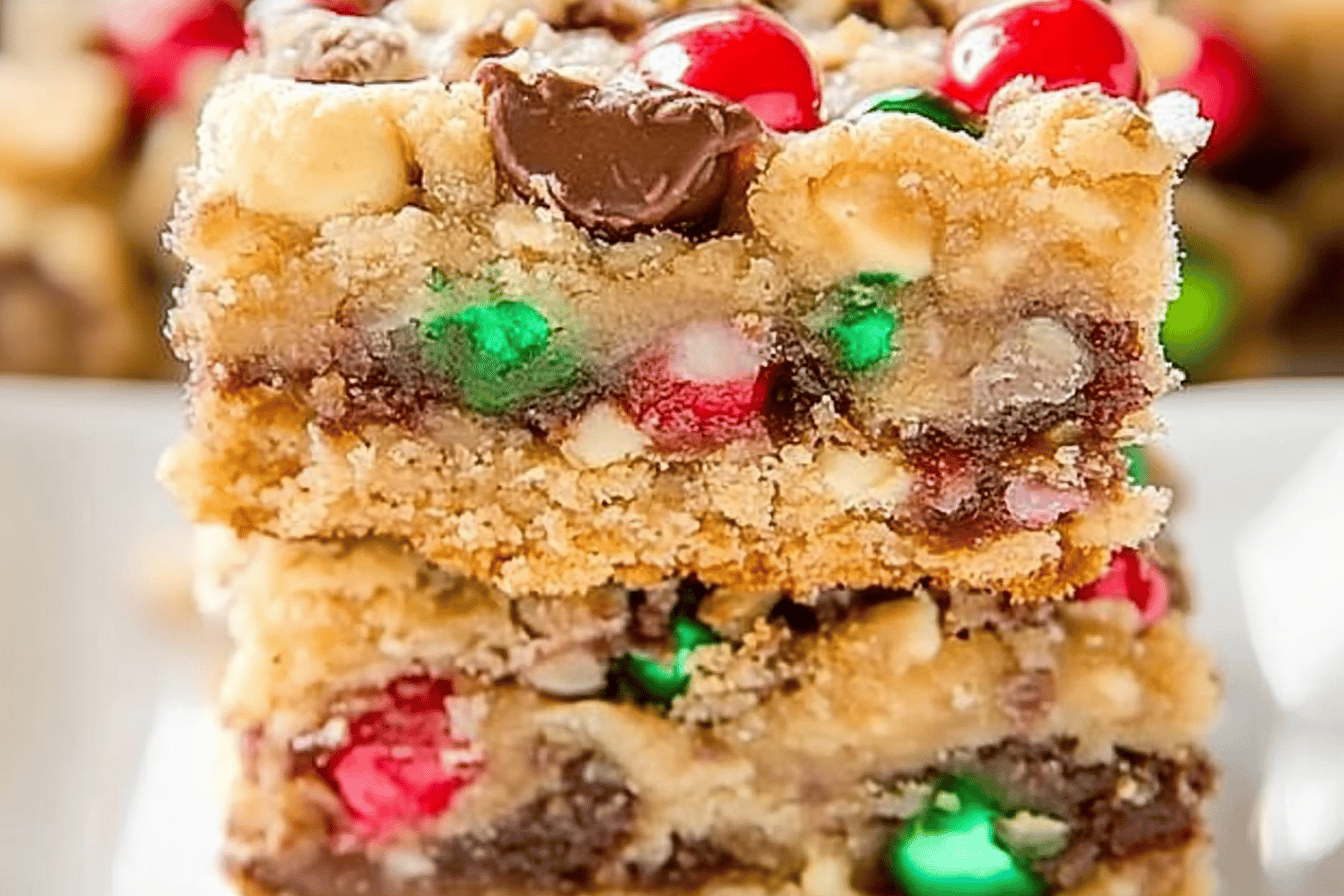 Christmas Magic Cookie Bars