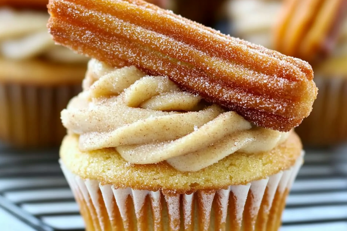 Churro Cupcakes