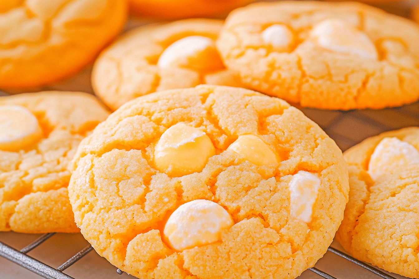 Creamsicle Orange Cookies