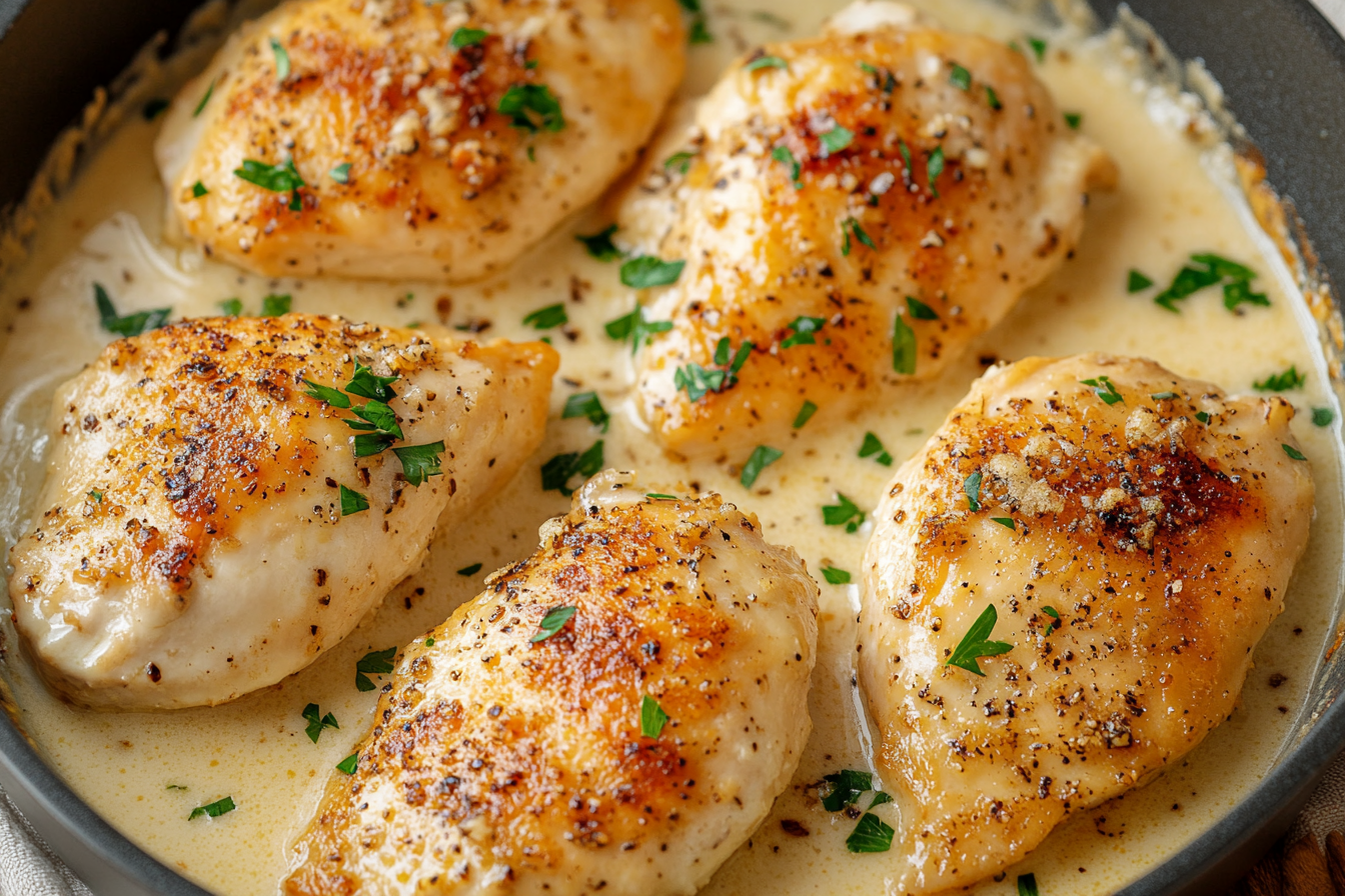 Creamy Garlic Parmesan Chicken