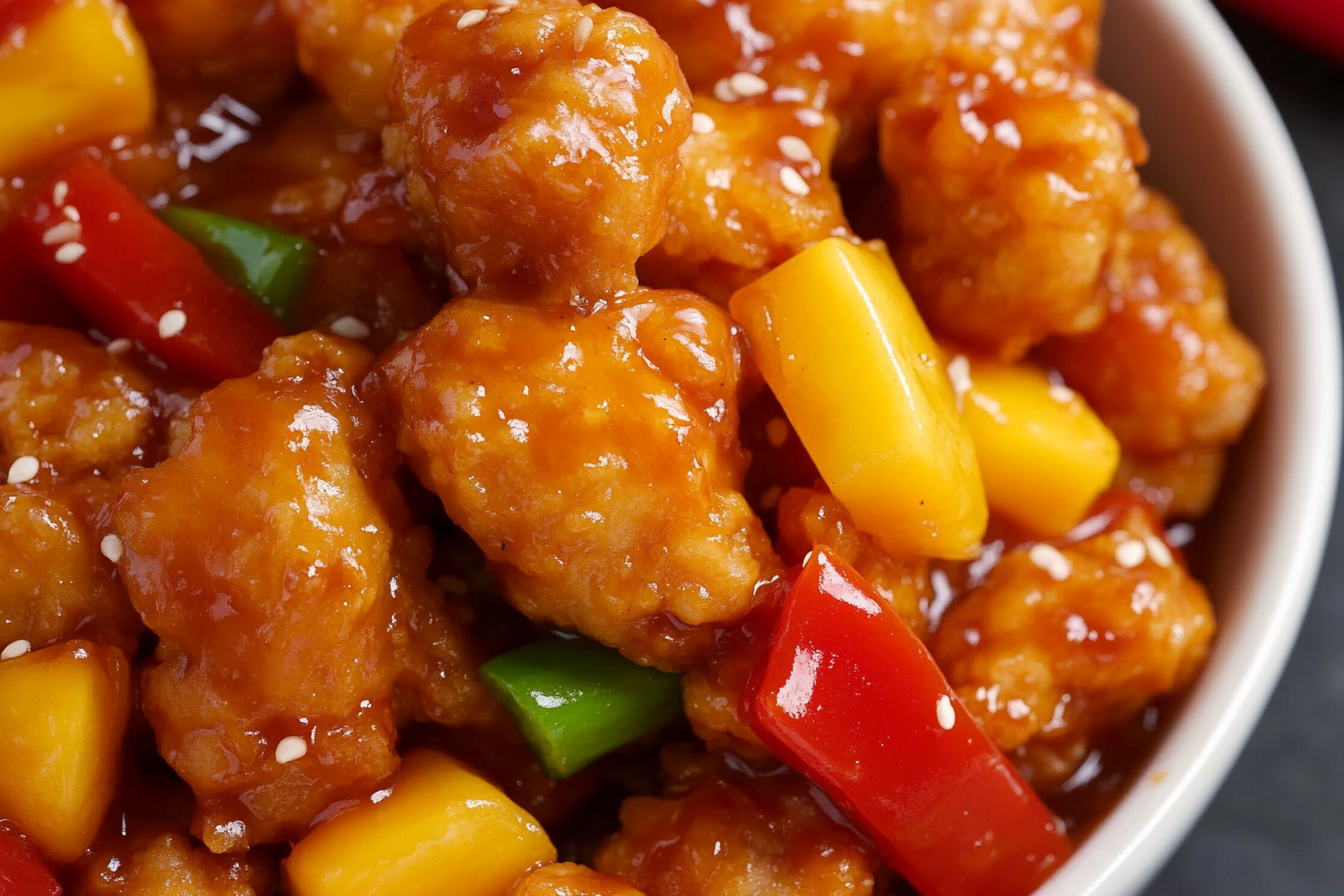 Crispy Chinese Sweet And Sour Chicken