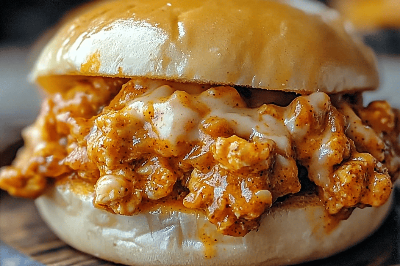 Delicious Cajun Chicken Sloppy Joes