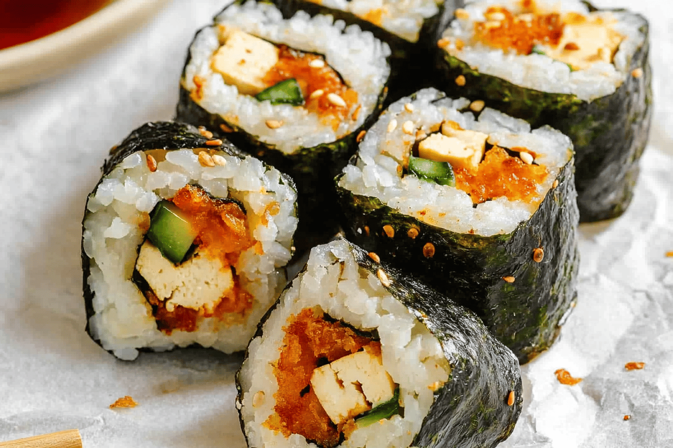 Fried Tofu Sushi Rolls