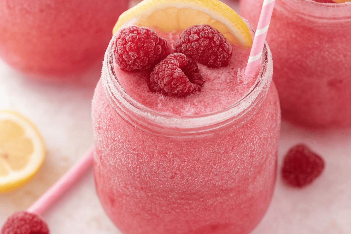 Frozen Raspberry Lemonade