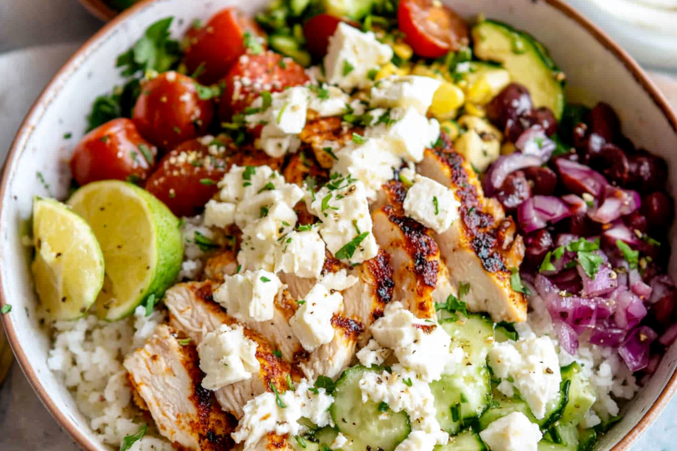 Greek Chicken Bowl