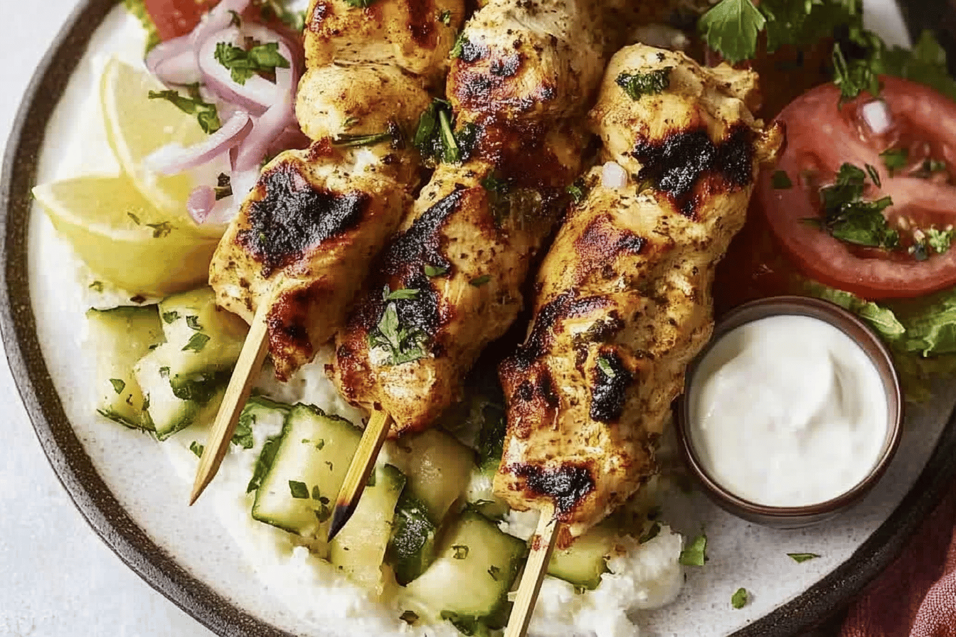 Greek Chicken Souvlaki