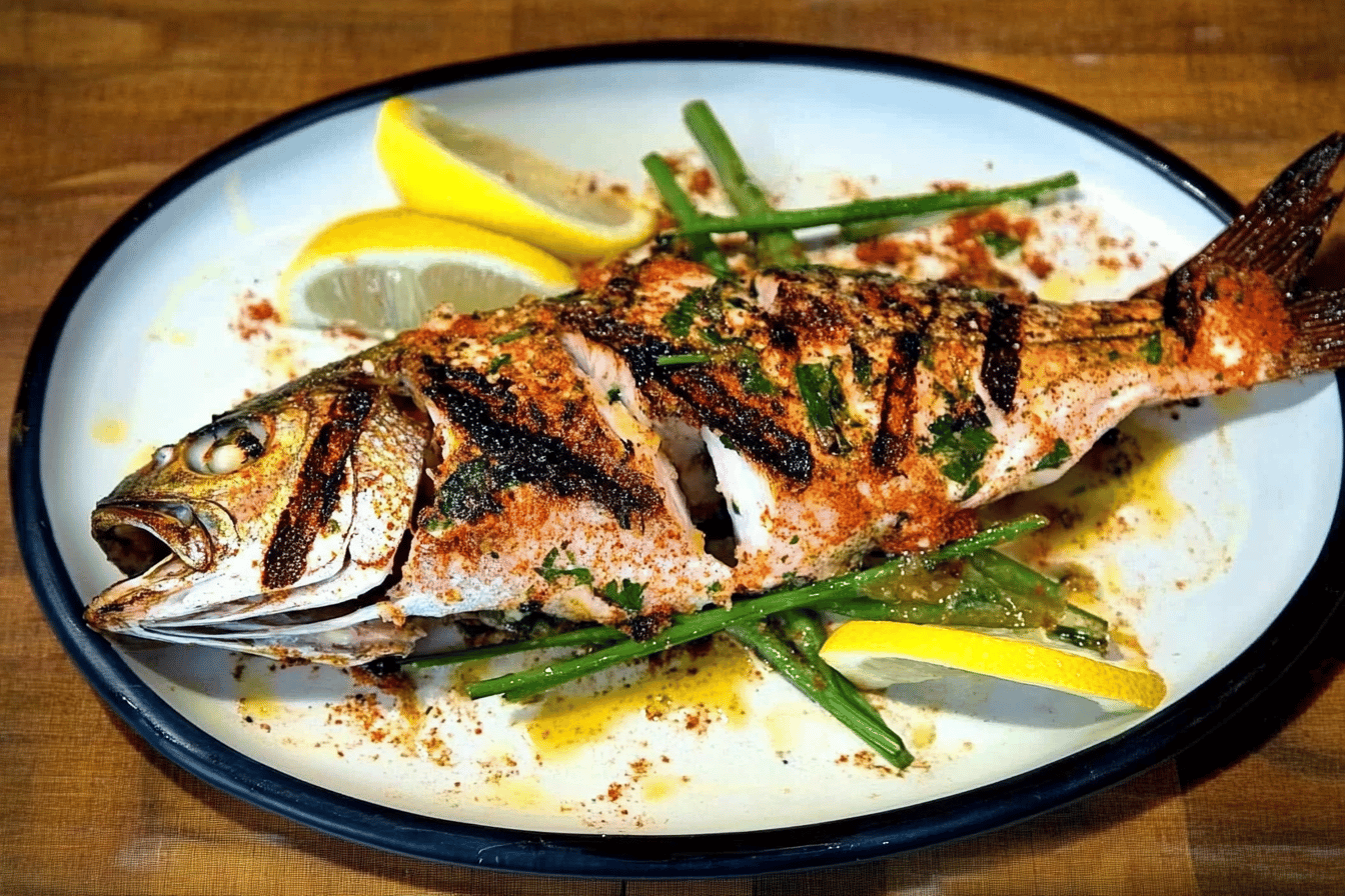 Grilled Fish With Herbs