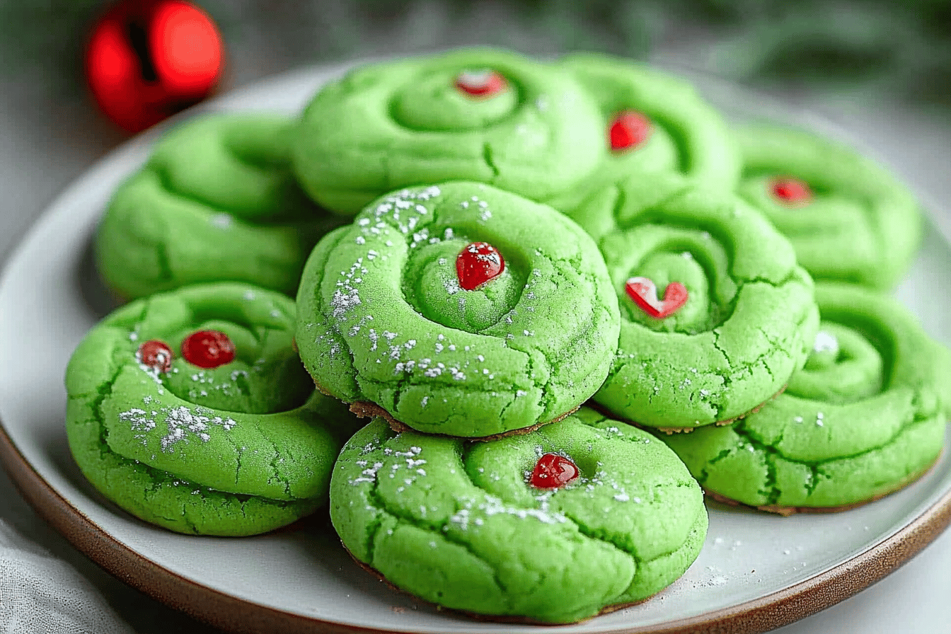 Grinch Cookies