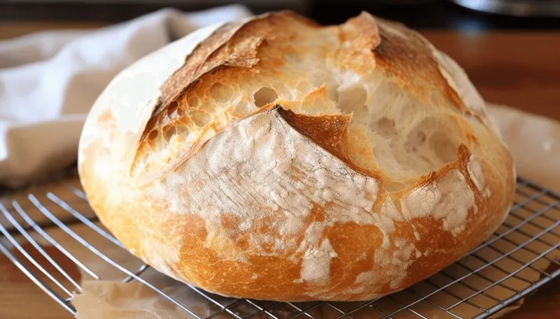 Homemade Artisan Bread - Easiest Bread Recipe Ever