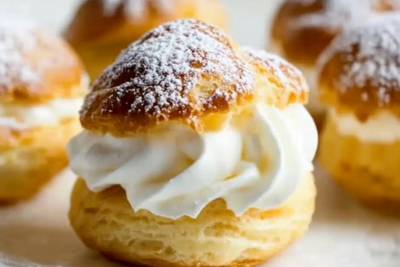 Homemade Cream Puff Recipe