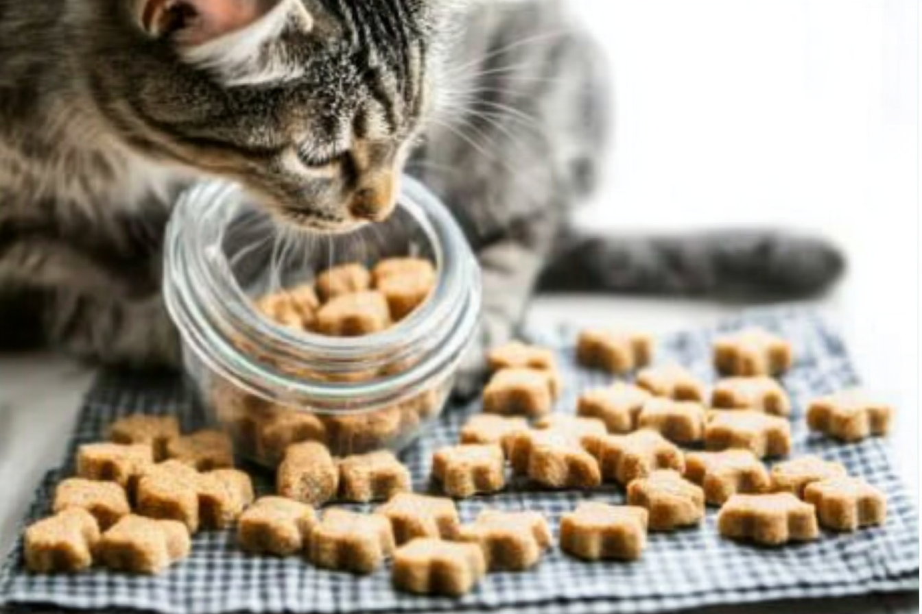 Homemade Salmon Cat Treats