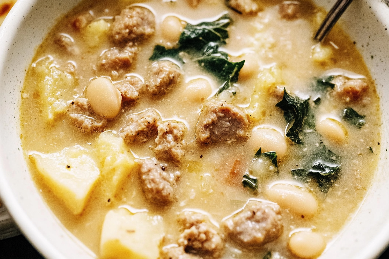 Italian Sausage White Bean Soup