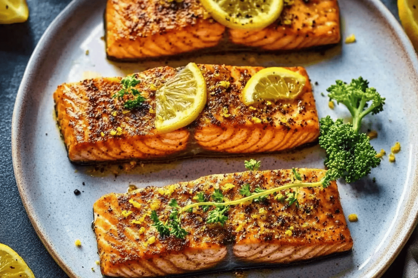 Lemon Pepper Salmon