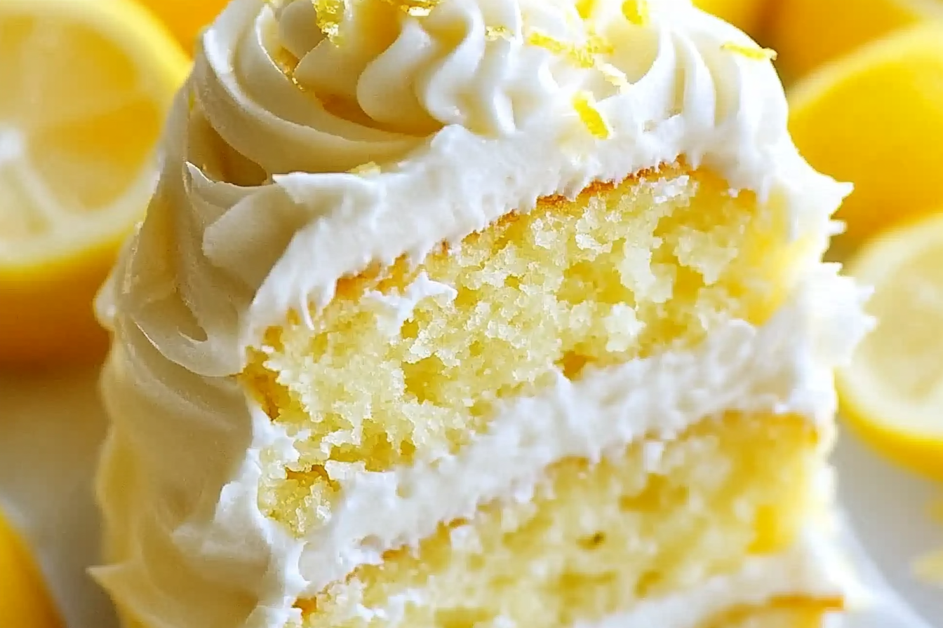 Lemon Velvet Cake With Lemon Cream Cheese Frosting