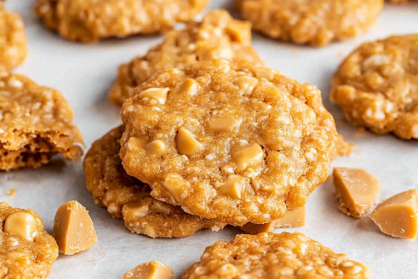 No-Bake Butterscotch Cookies