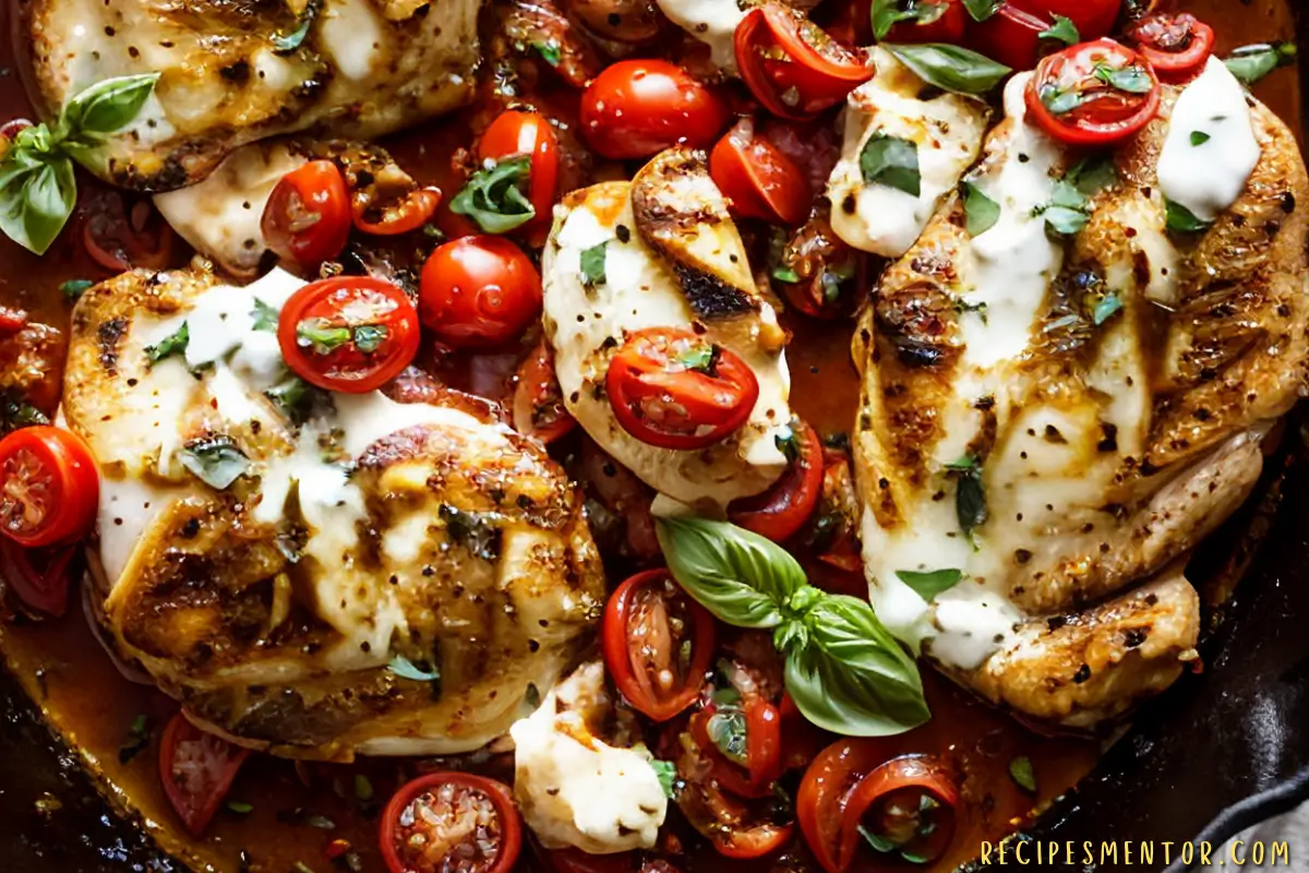 One Pan Balsamic Chicken Recipe
