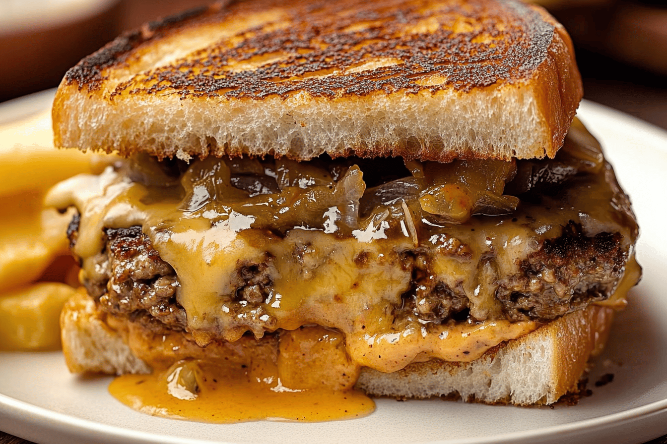 Patty Melt With Secret Sauce