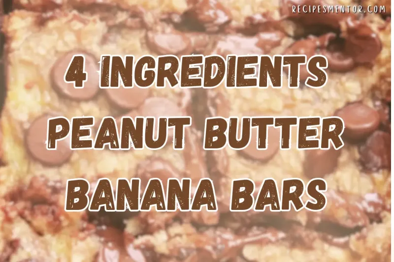 Peanut Butter Banana Bars: A Perfect Snack for Anytime