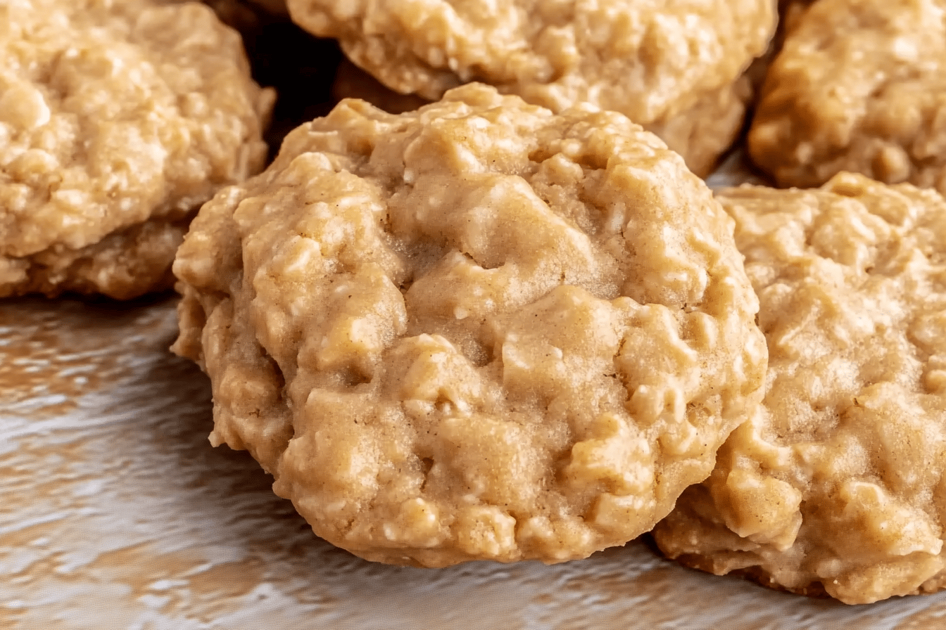 Peanut Butter No Bake Cookies