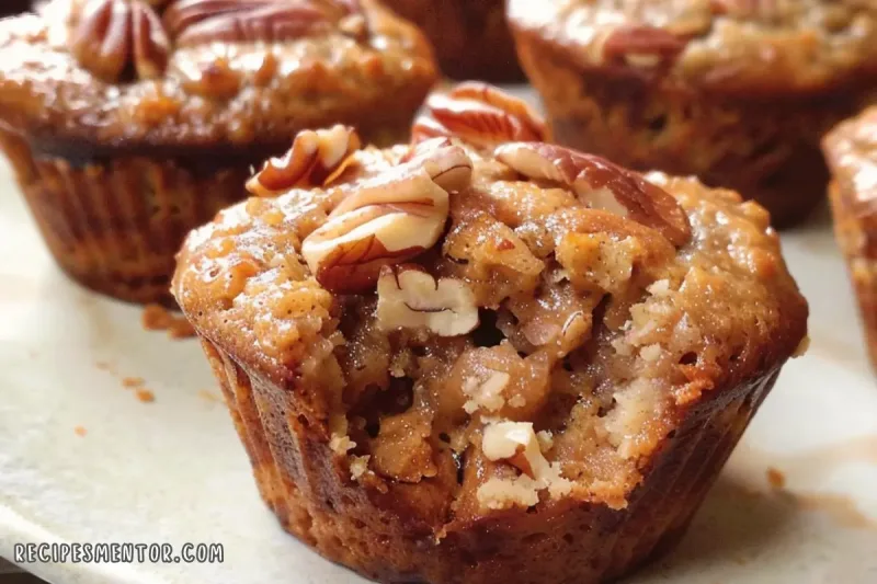 Pecan Pie Muffins: A Perfect Blend of Nutty Flavor and Soft Texture