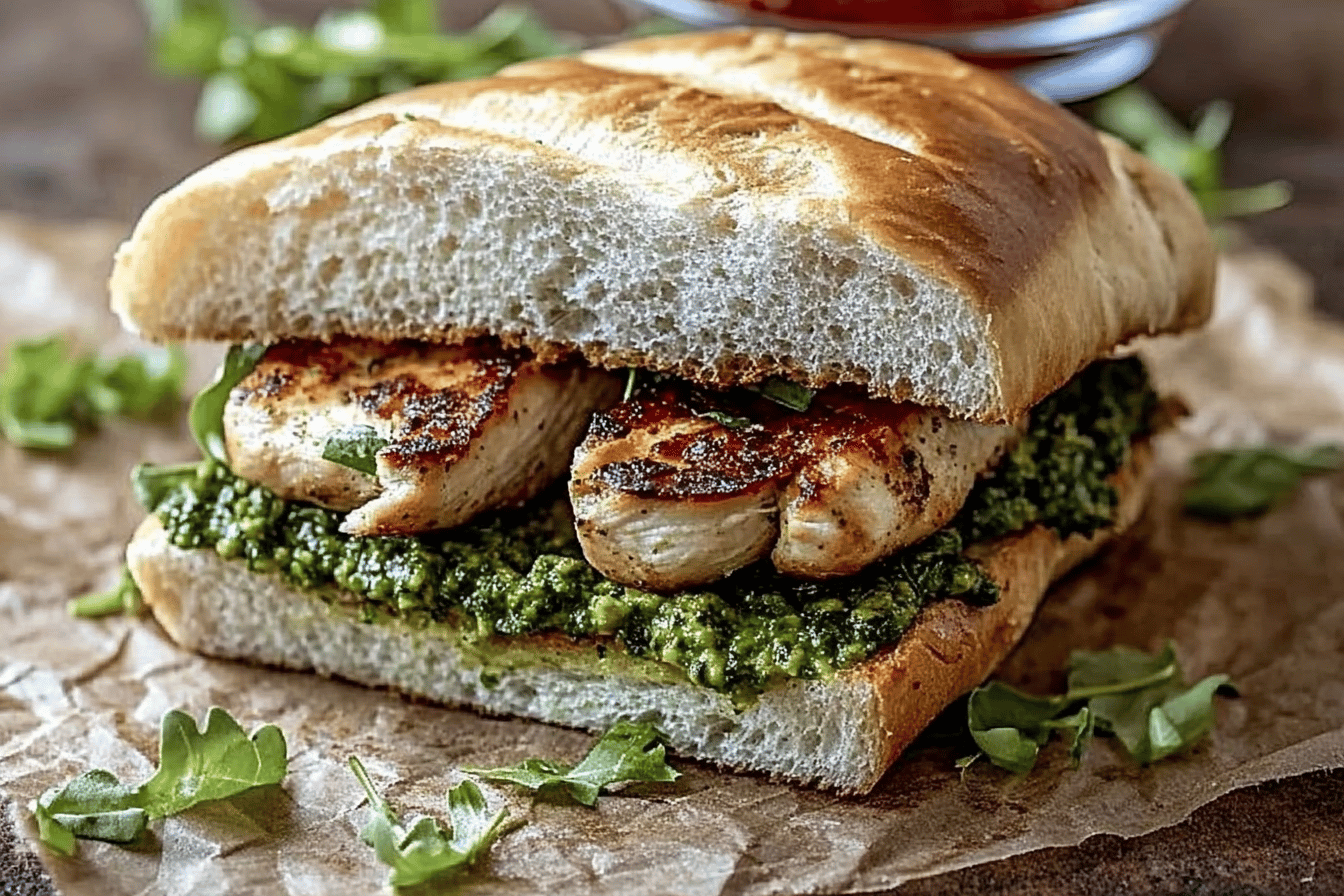 Pesto Chicken Sandwich
