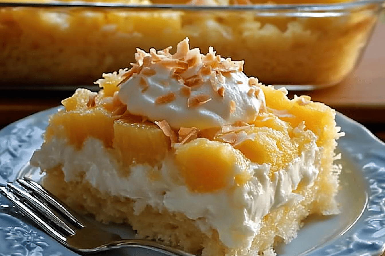 Pineapple Coconut Dream Cake