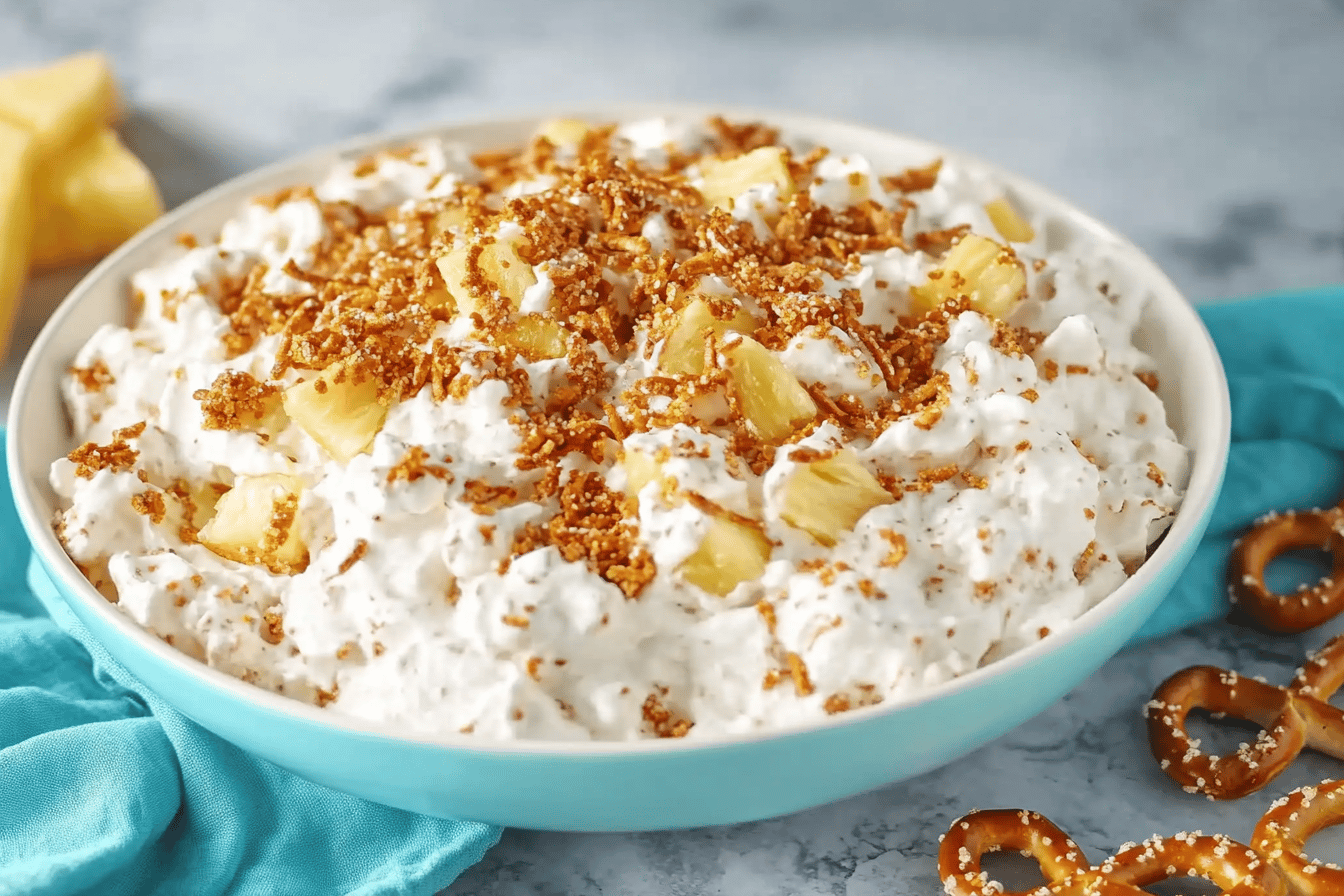 Pineapple Pretzel Fluff