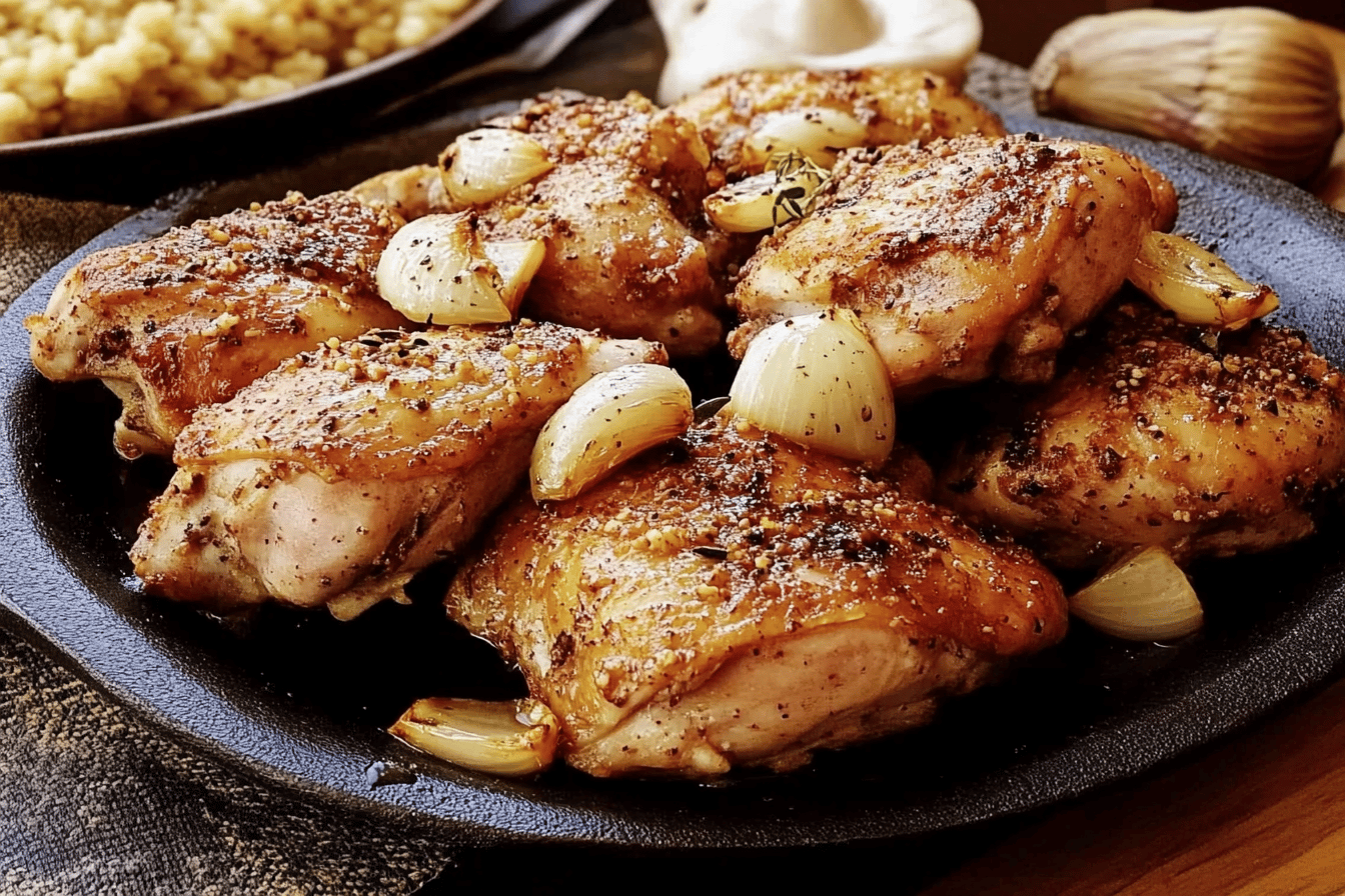 Roasted Garlic Chicken