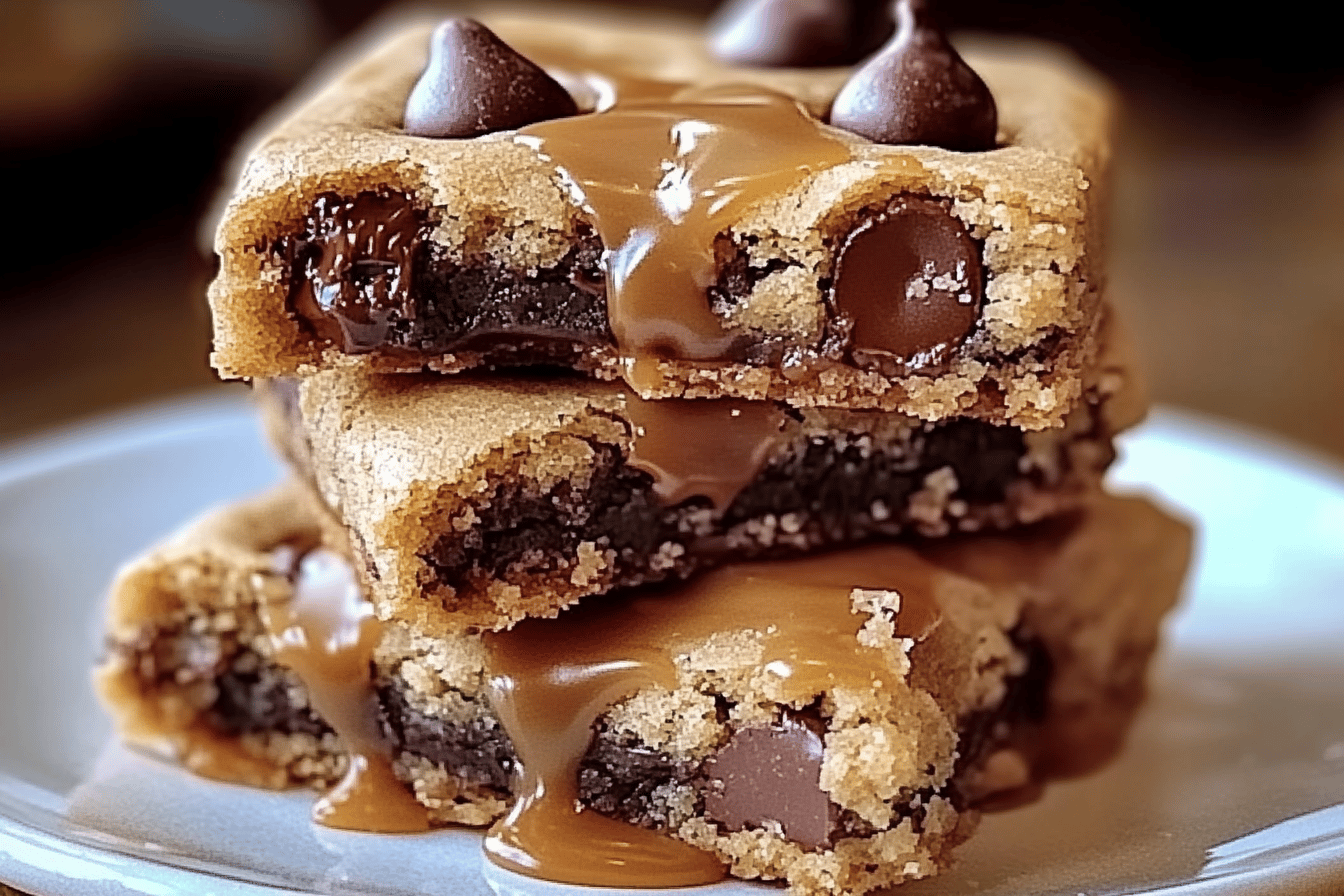 Salted Caramel Chocolate Chip Cookies