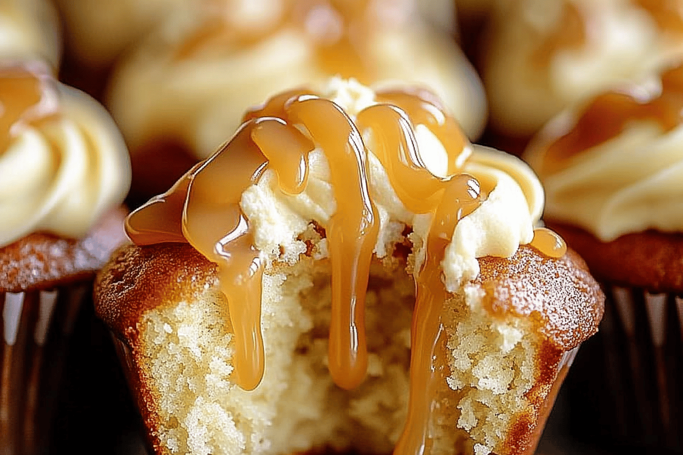 Salted Caramel Cupcakes