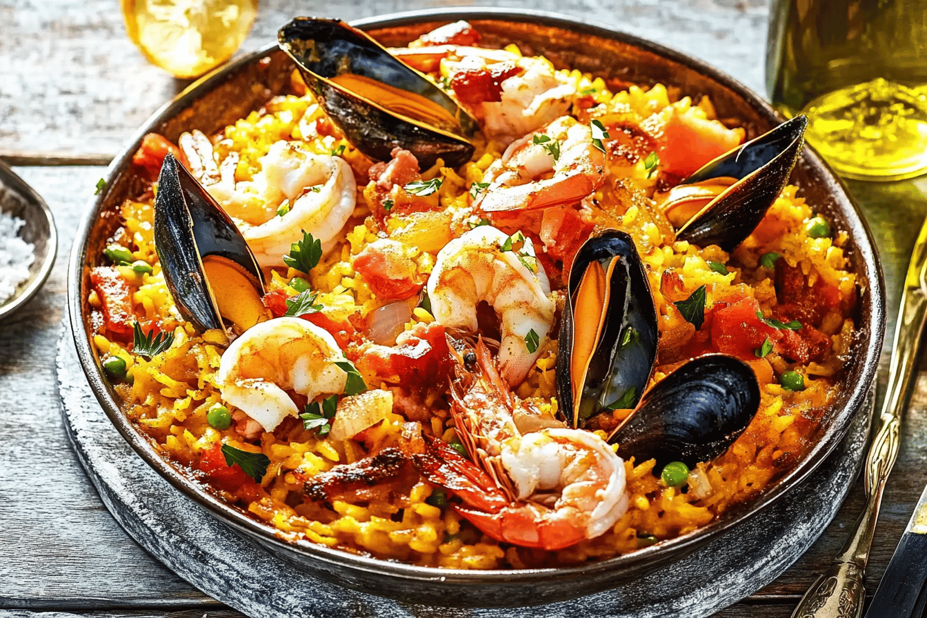 Seafood Paella