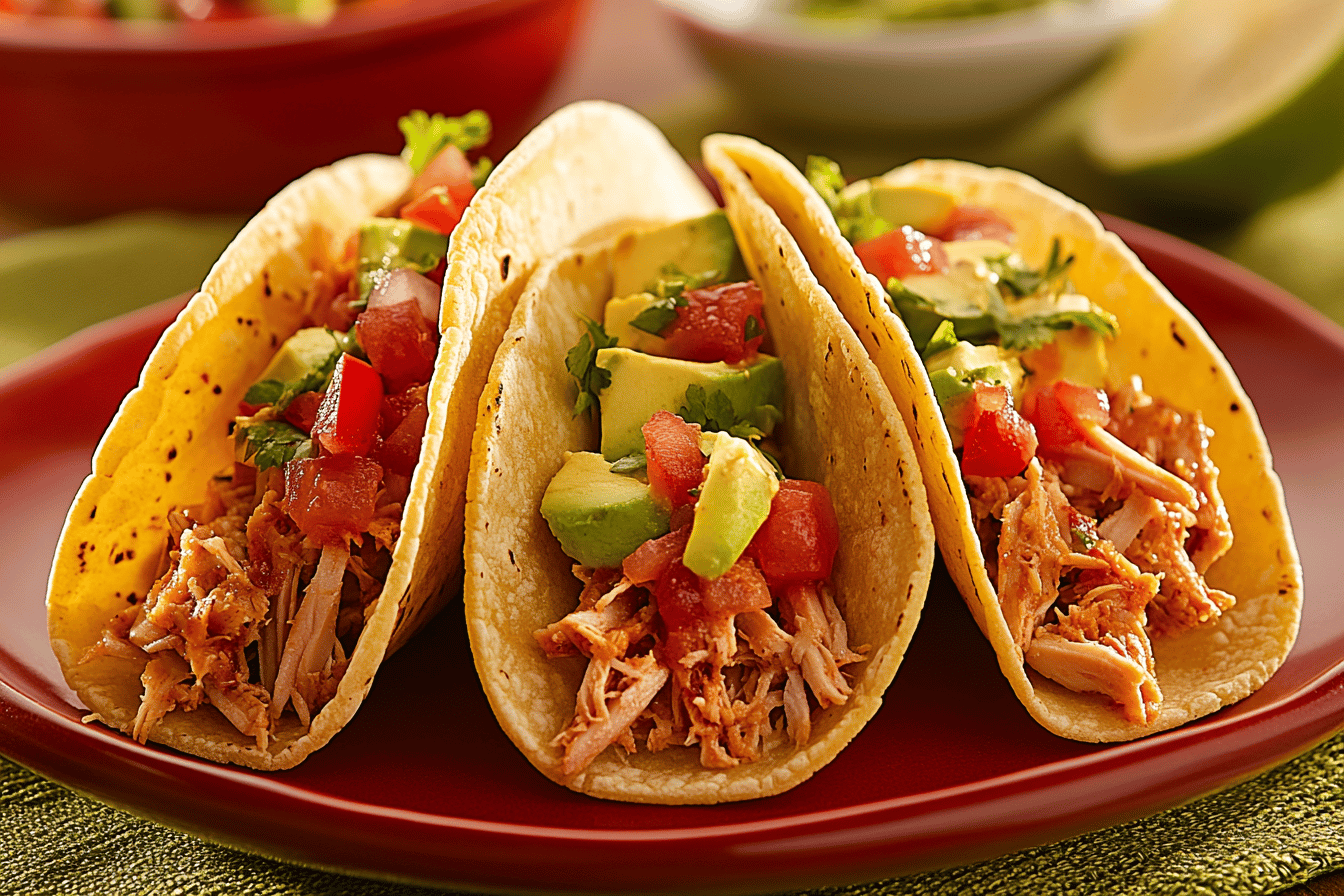 Spicy Tuna Tacos