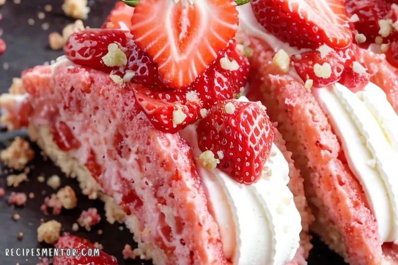 Strawberry Crunch Cheesecake Tacos