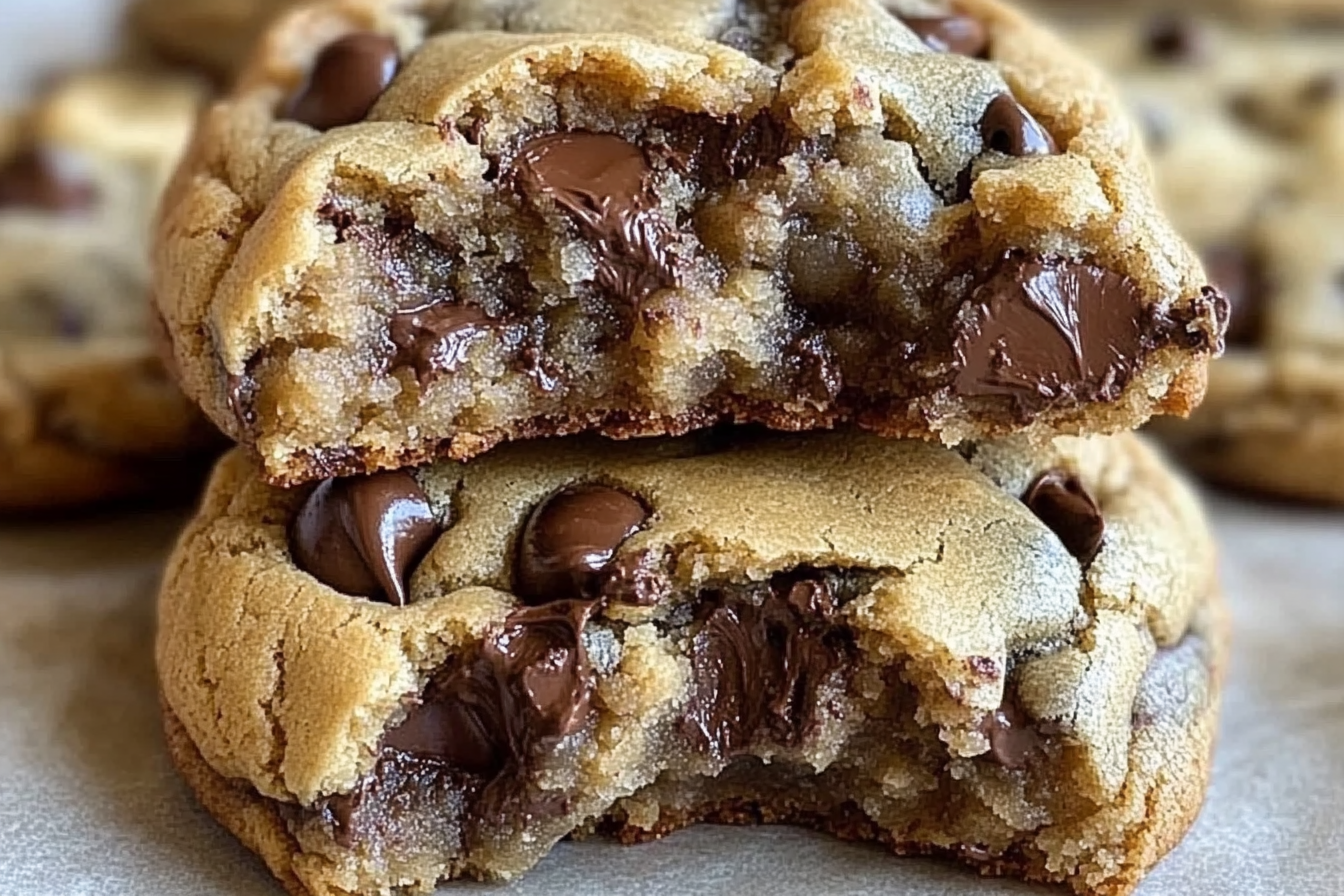 Ultra Thick Bakery Style Chocolate Chip Cookies