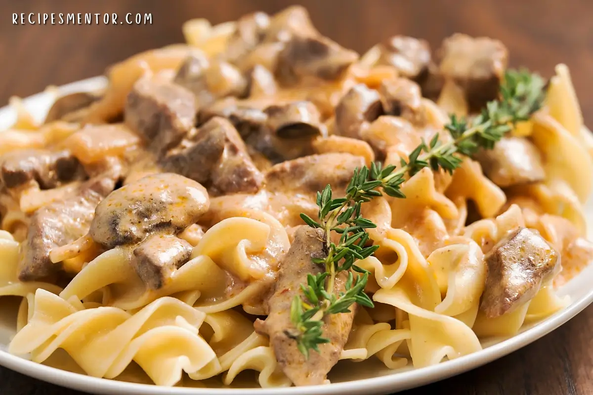 What to serve with beef stroganoff?