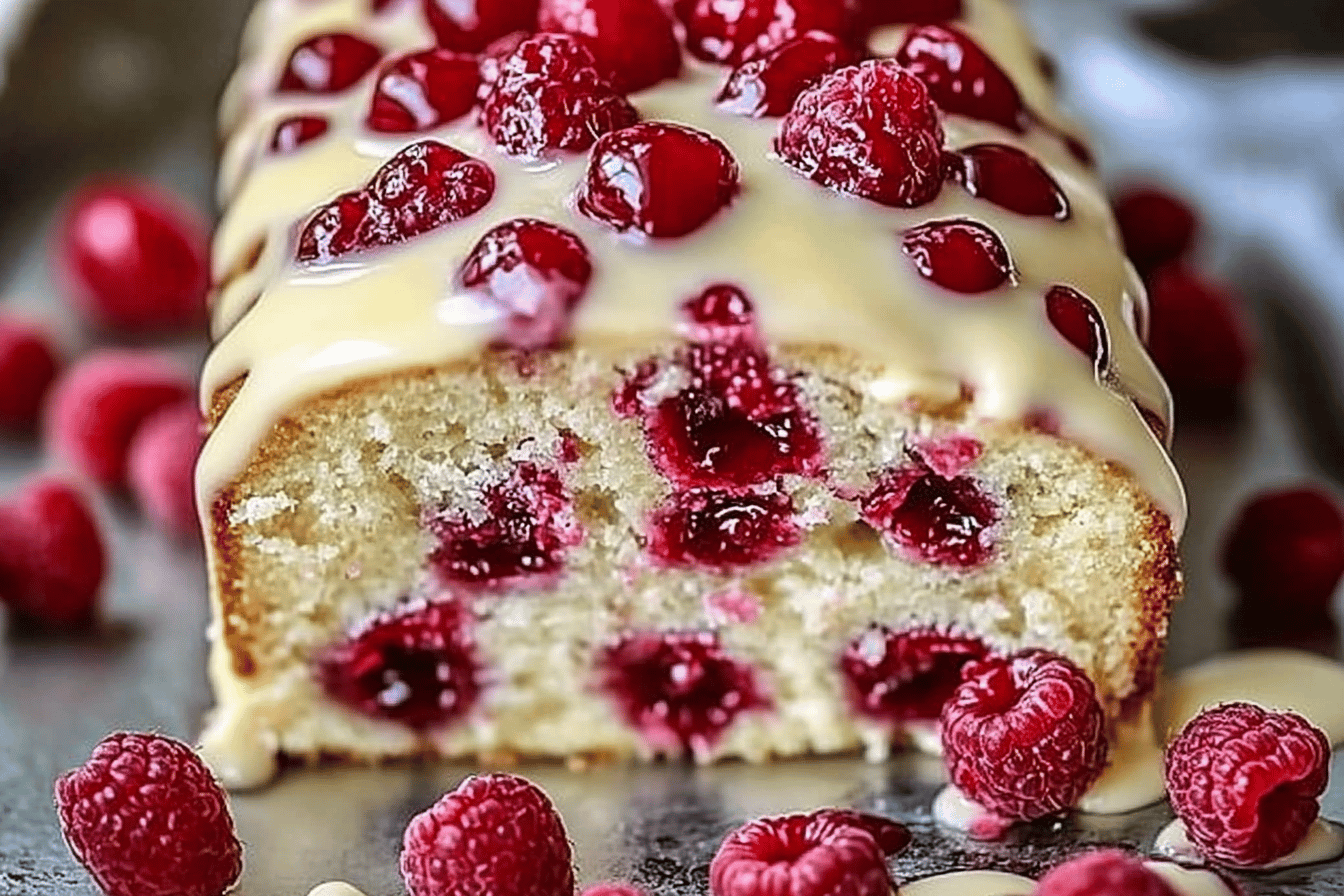White Chocolate Raspberry Heaven Cake